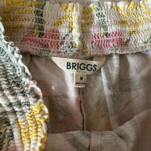 Briggs New York Vibrant Yellow and Pink Bottoms